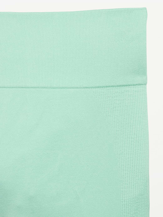 Old Navy Fitted High-Waisted 7/8-Length Seamless Performance Leggings for Girls — photo 6
