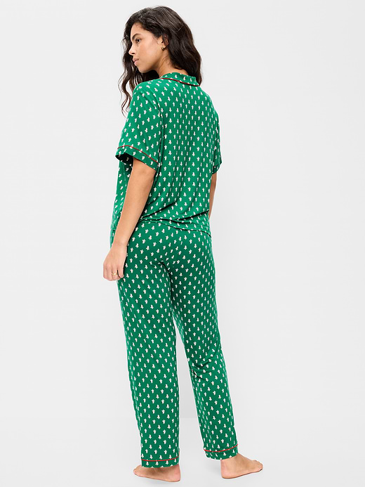 Old Navy Sunday Sleep Knit Jersey Pant Set — photo 15