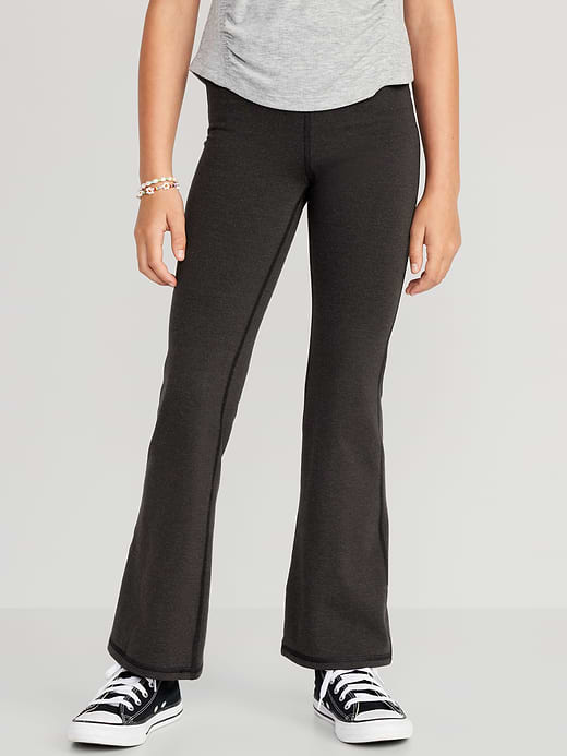 Old Navy High-Waisted PowerChill Crossover Flared Leggings for Girls — photo 1