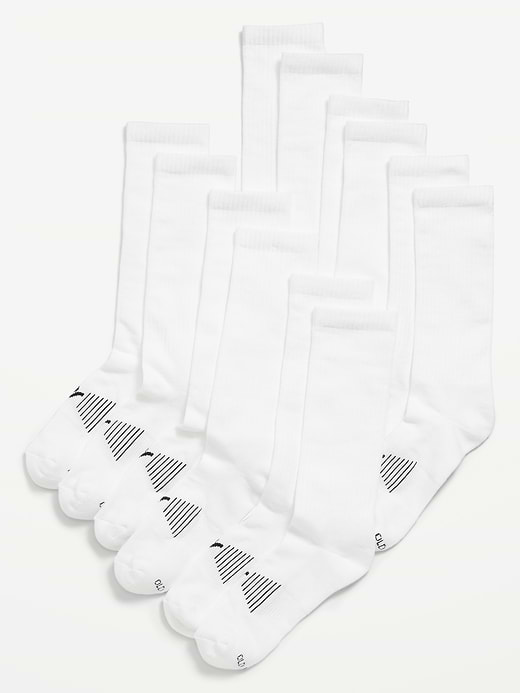 Old Navy 6-Pack Athletic Crew Socks for Men — photo 1