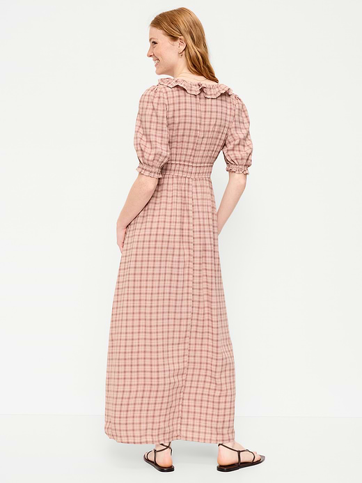Old Navy Ruffle-Collar Boho Maxi Dress — photo 3