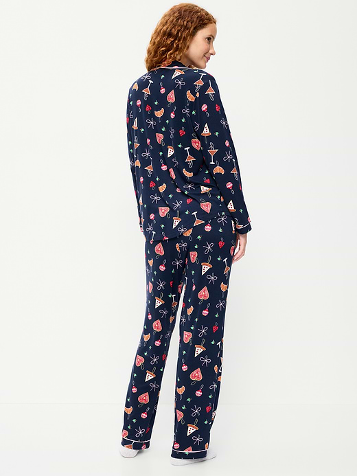 Old Navy Sunday Sleep Knit Jersey Pant Set — photo 3