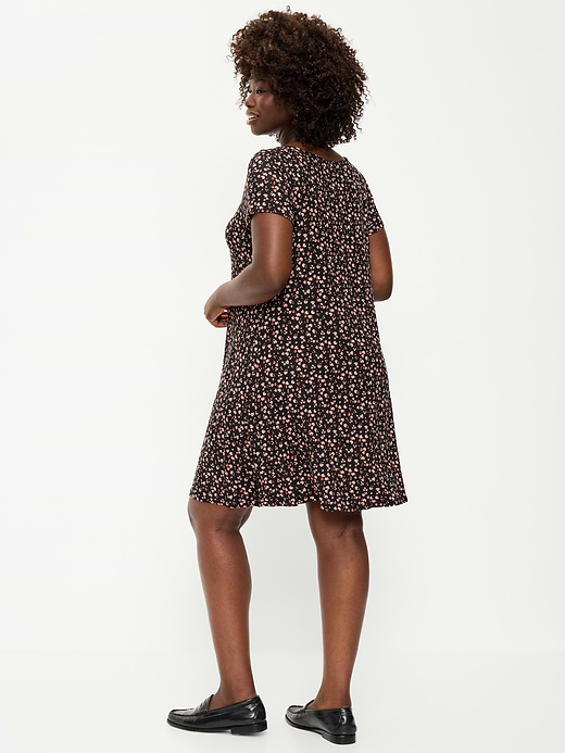 Old Navy Short-Sleeve Mini Swing Dress — photo 8