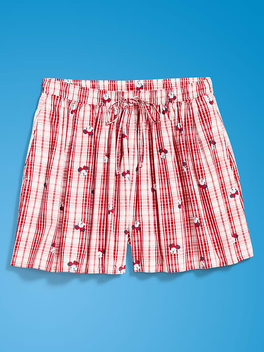 Old Navy Old Navy x Disney Minnie Mouse High-Waisted Plaid Shorts for Women — photo 8