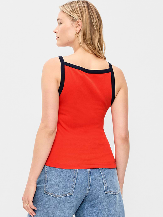 Old Navy Snug Apron-Neck Tank Top — photo 8