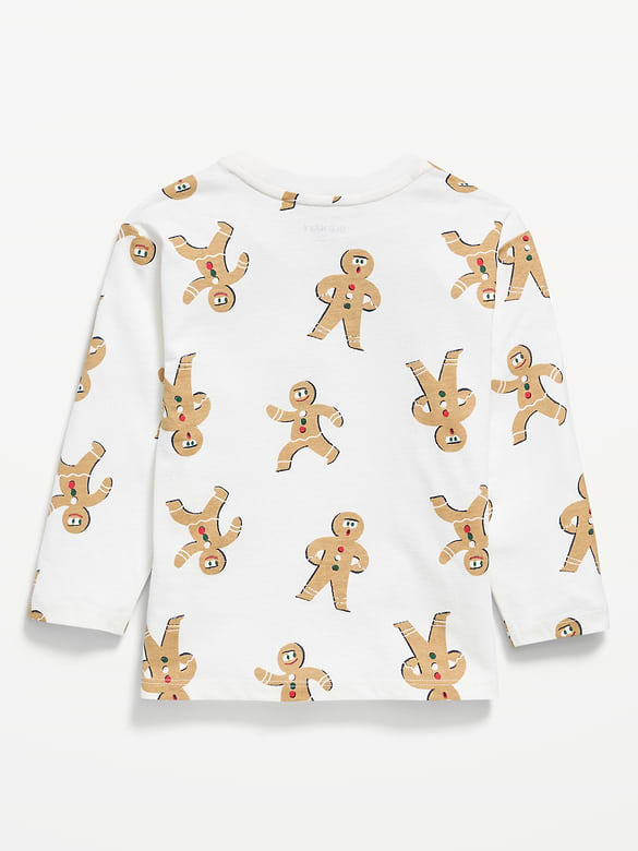 Old Navy Printed Long-Sleeve Unisex T-Shirt for Toddler — photo 4