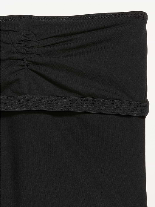 Old Navy Tie-Neck Rosette Tube Top — photo 5