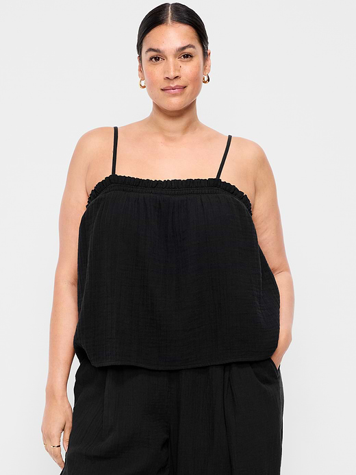 Old Navy Crinkle Gauze Tank Top — photo 8