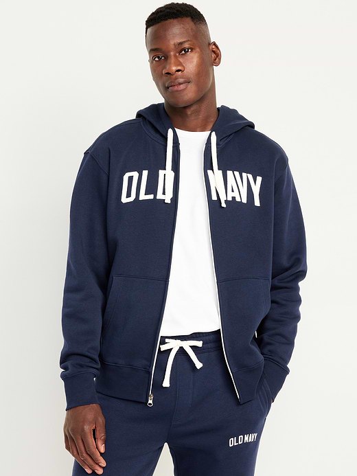 Old Navy Loose Logo Zip Hoodie — photo 1