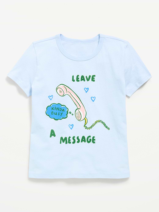 Old Navy Short-Sleeve Graphic T-Shirt for Girls — photo 1