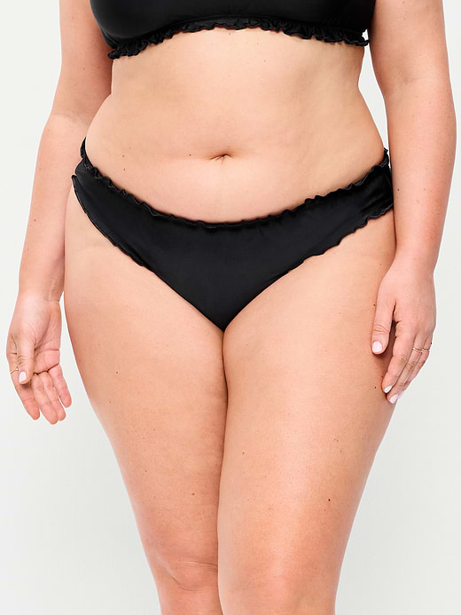 Old Navy Mid-Rise Ruffle Trim Swim Bottoms — photo 8