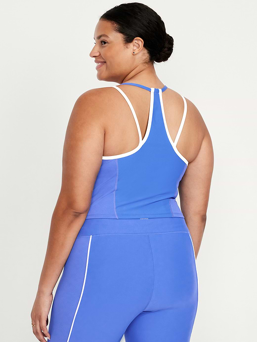 Old Navy Light Support PowerSoft Longline Sports Bra — photo 9