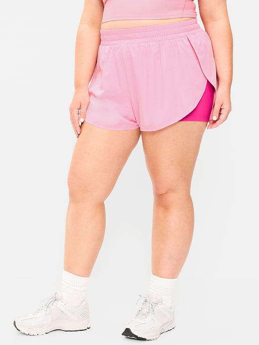 Old Navy High-Waisted StretchTech 2-In-1 Run Shorts — photo 6