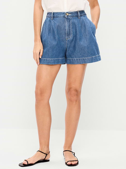 Old Navy High-Waisted OGC Chino Shorts -- 4-inch inseam — photo 3