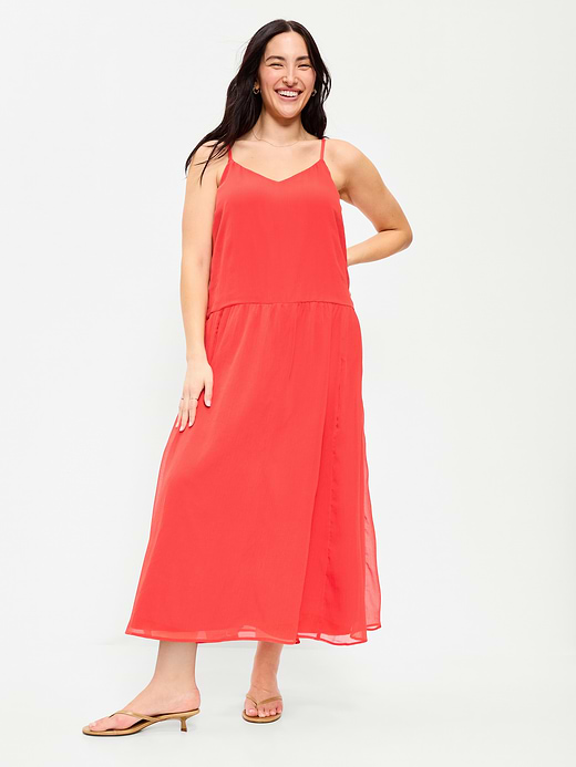 Old Navy Chiffon Drop-Waist Maxi Dress — photo 7