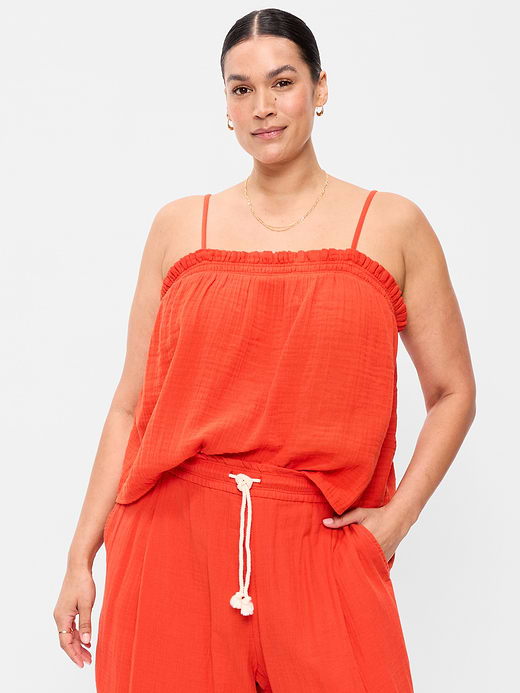 Old Navy Crinkle Gauze Tank Top — photo 8