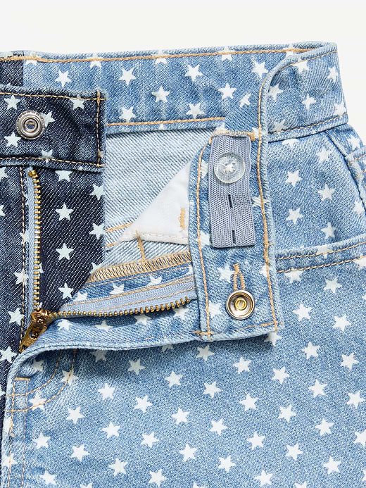 Old Navy High-Waisted Ripped Frayed-Hem Jean Shorts for Girls — photo 6