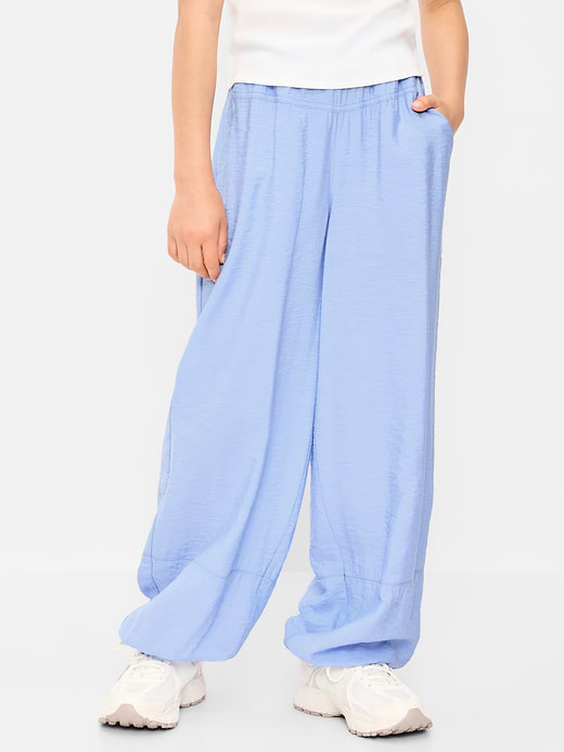 Old Navy High-Waisted Crinkled Harem Pants for Girls — photo 1