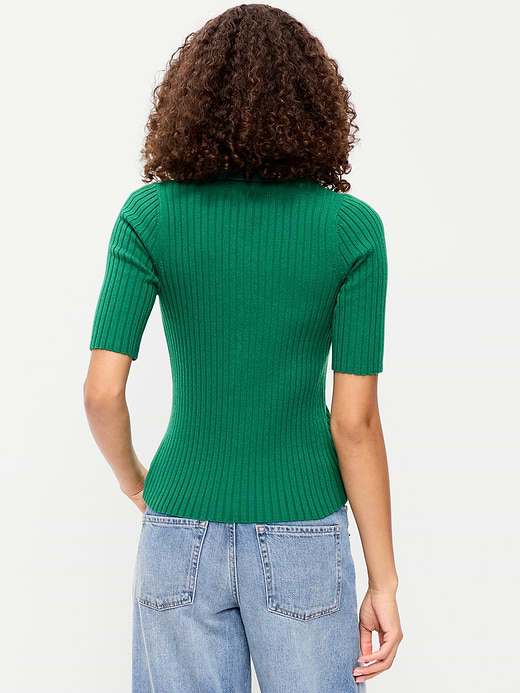 Old Navy Short-Sleeve Ribbed Polo — photo 3