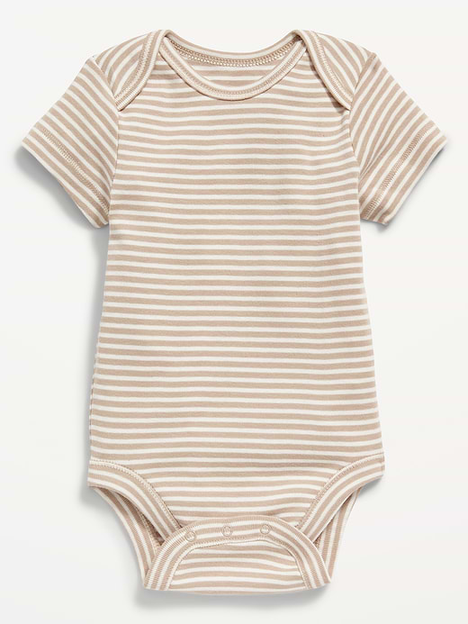 Old Navy Unisex Short-Sleeve Logo-Graphic Bodysuit for Baby — photo 1