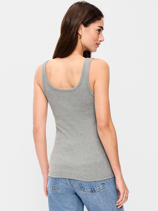 Old Navy First-Layer Ribbed Scoop-Neck Tank Top — photo 3