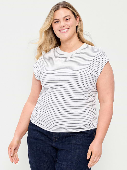Old Navy Cap-Sleeve Cinch-Waist Top — photo 8