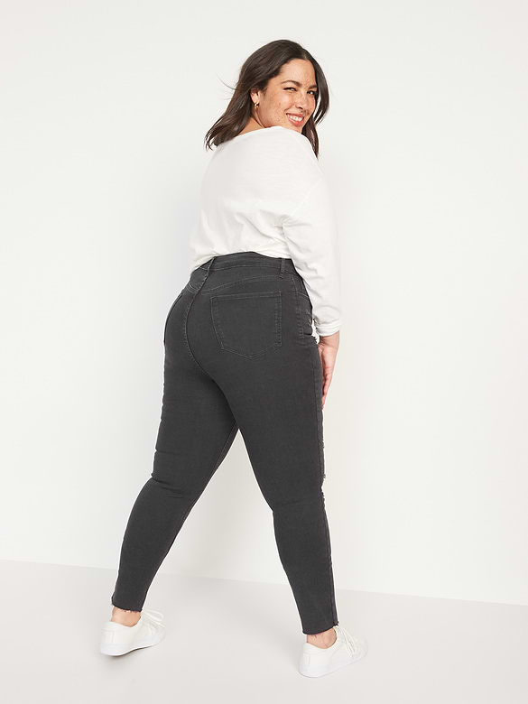 Old Navy FitsYou Extra High-Waisted Rockstar Super-Skinny Jeans — photo 9