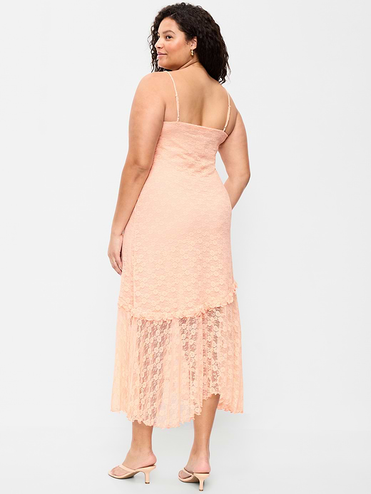 Old Navy Fit & Flare Lace Midi Dress — photo 10