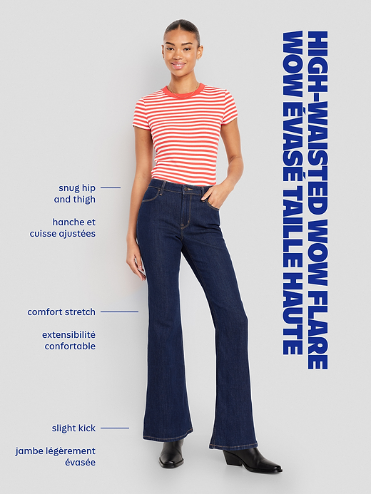 Old Navy High-Waisted Wow Flare Jeans — photo 9