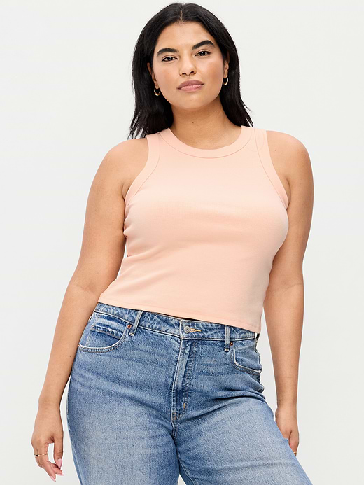 Old Navy Crop Ribbed Tank Top — photo 6