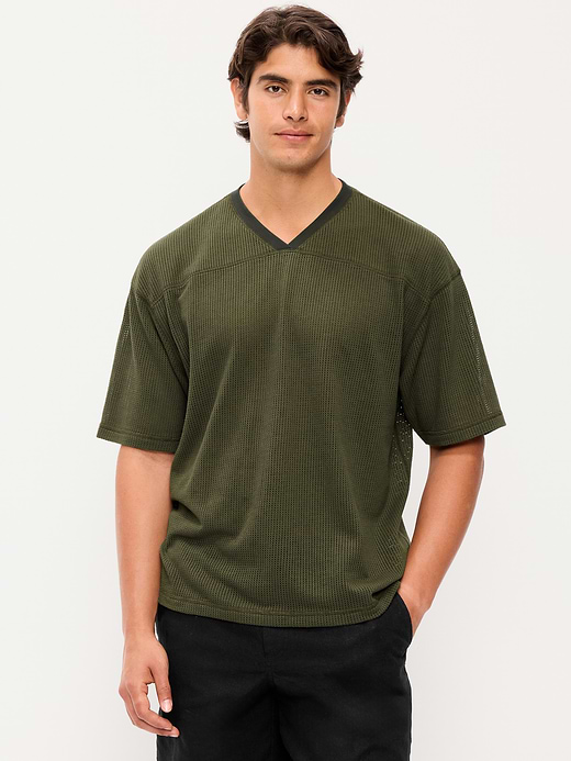 Old Navy Football-Style Knit T-Shirt