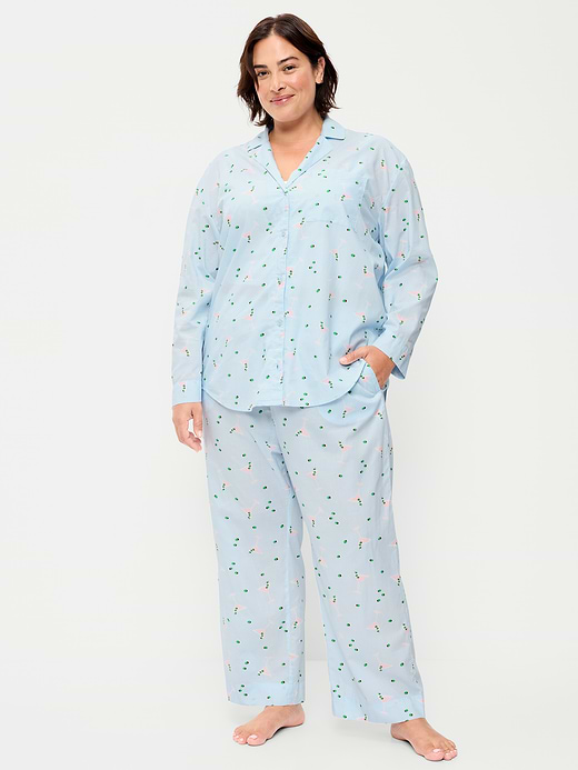 Old Navy Poplin Pajama Pant Set — photo 8