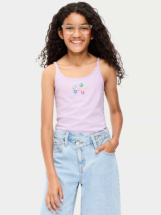 Old Navy Fitted Graphic Cami for Girls — photo 1