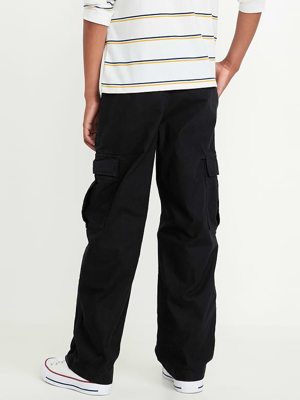 Old Navy Baggy Non-Stretch Cargo Pants for Boys — photo 3