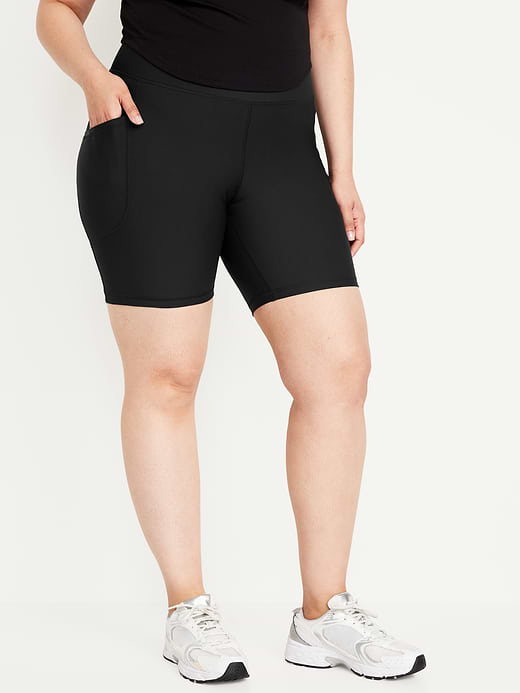Old Navy High-Waisted PowerSoft Biker Shorts -- 8-inch inseam — photo 7