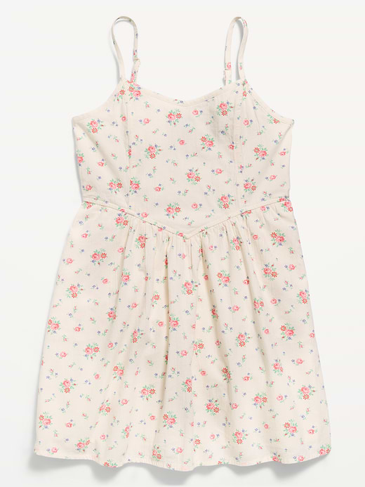 Old Navy Sleeveless Fit and Flare Plaid Dress for Girls — photo 4