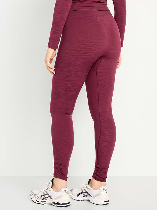 Old Navy High-Waisted Seamless Jacquard Leggings — photo 6