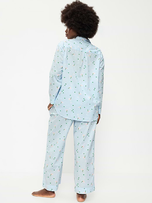 Old Navy Poplin Pajama Pant Set — photo 7