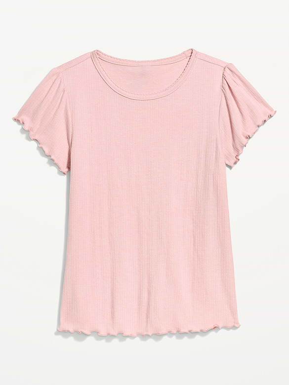 Old Navy Lettuce-Edge Pointelle Top — photo 5