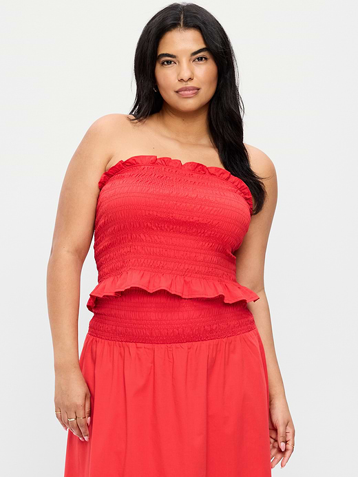 Old Navy Smocked Bodice Tube Top — photo 6