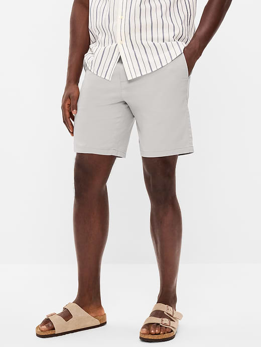 Old Navy Slim Built-In Flex Rotation Chino Shorts -- 8-inch inseam — photo 3