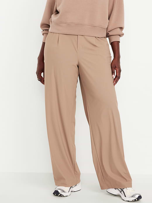 Old Navy High-Waisted SleekTech Trouser Pants — photo 5