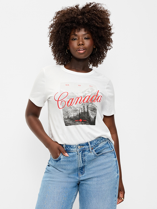 Old Navy Canada Logo Graphic T-Shirt — photo 6