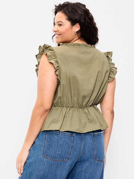 Old Navy Flutter-Sleeve Embroidered Top — photo 9