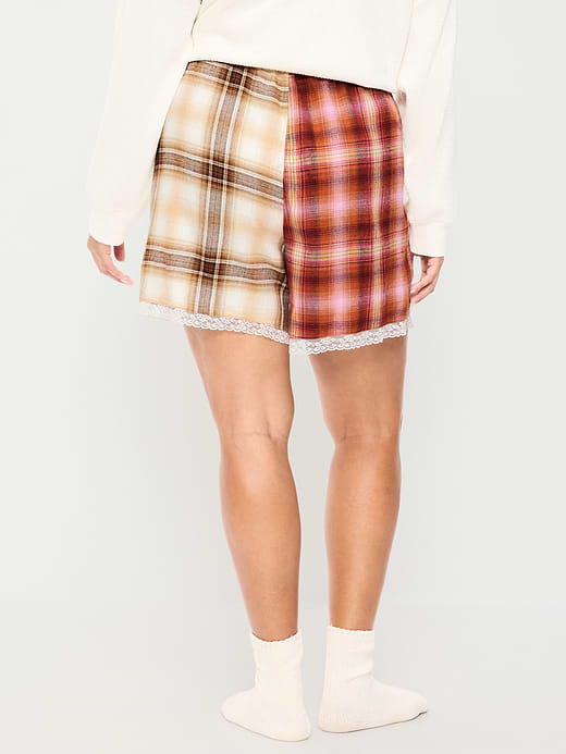 Old Navy Flannel Boxer Pajama Shorts — photo 9
