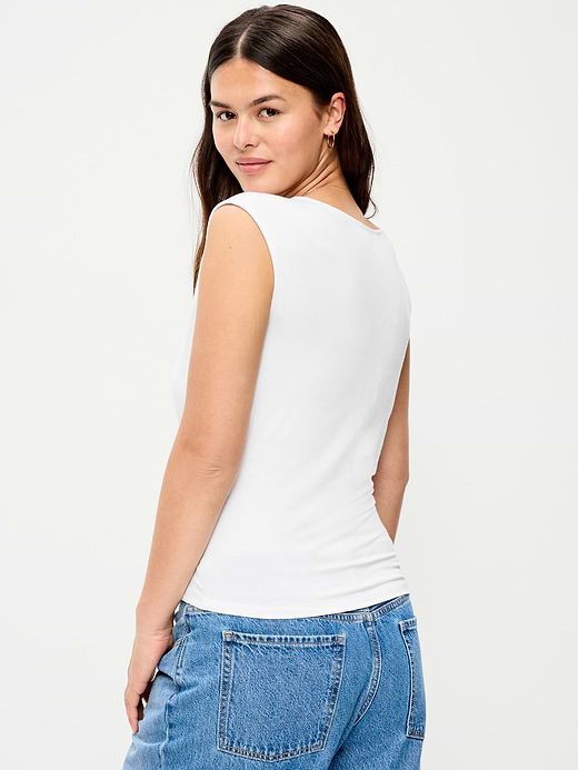 Old Navy Gathered-Shoulder Rosette Top — photo 7