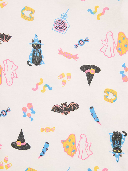 Old Navy Printed Snug-Fit Graphic Pajama Set for Girls — photo 3