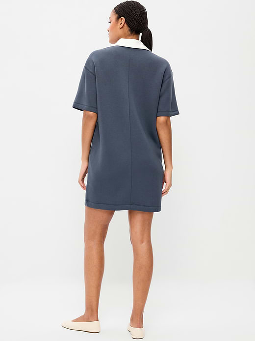 Old Navy Bounce Fleece Short-Sleeve Polo Dress — photo 3