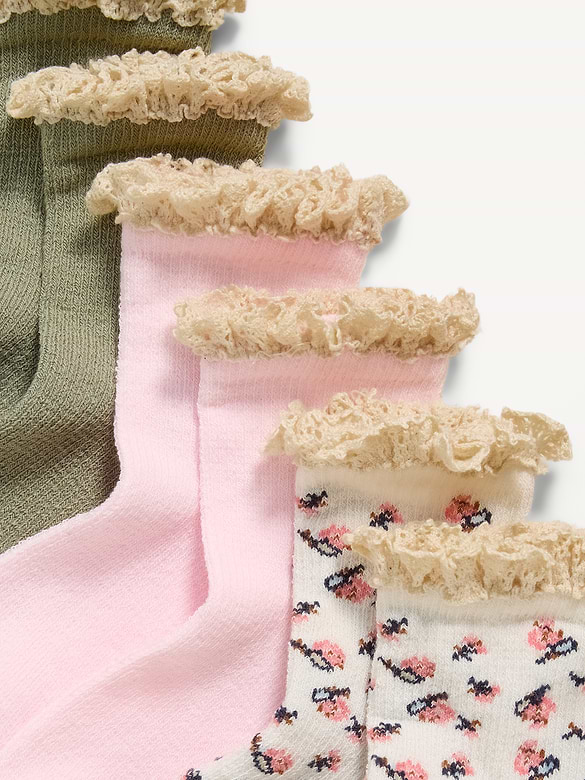 Old Navy Unisex 3-Pack Ankle Socks for Toddler & Baby — photo 3