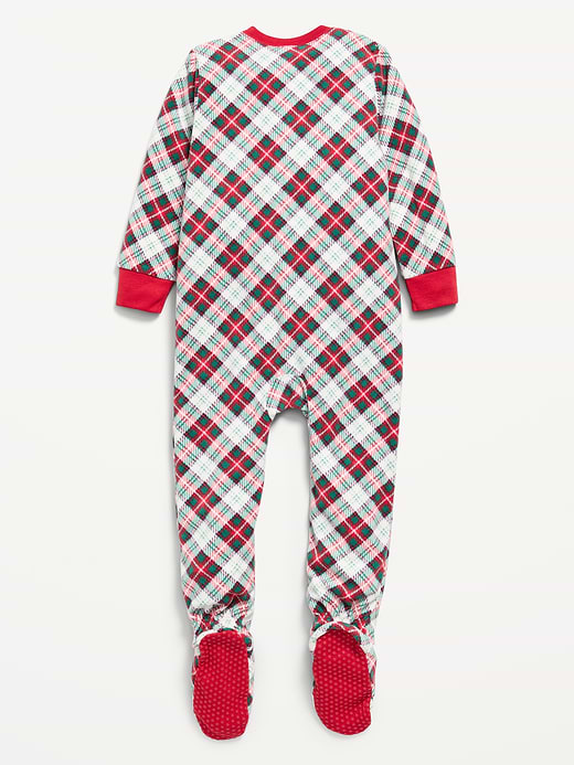 Old Navy 2-Way-Zip Microfleece Pajama One-Piece for Toddler & Baby — photo 3